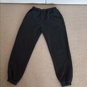 Brandy Melville dark green Elastic Waistband Pants